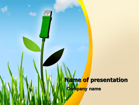 Bionics Presentation Template, Master Slide