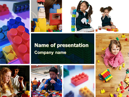 Lego Presentation Template, Master Slide