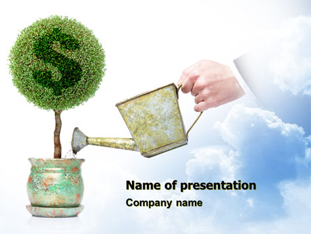 Money Tree Presentation Template, Master Slide