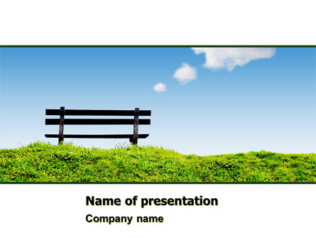 Bench Presentation Template, Master Slide