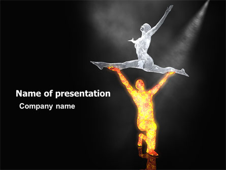 Modern Ballet Presentation Template, Master Slide