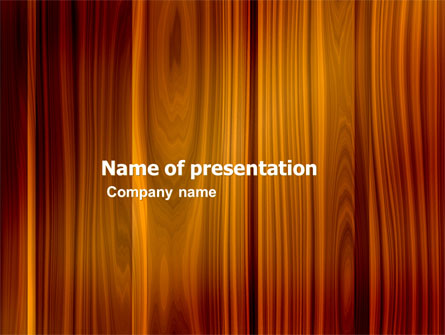 Wood Presentation Template, Master Slide