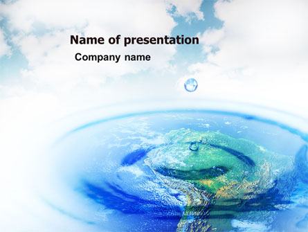 Precipitations Presentation Template, Master Slide