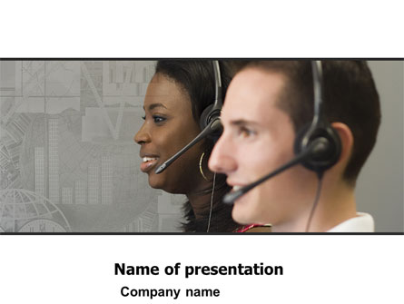 Telecoms Operator Presentation Template, Master Slide