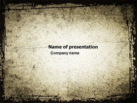 Grunge Pattern Presentation Template, Master Slide