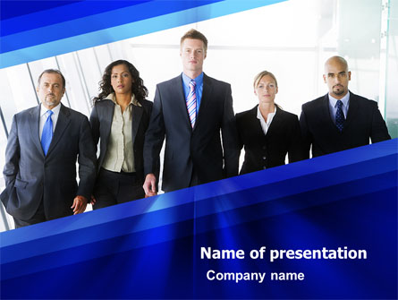 Business Professionals Presentation Template, Master Slide
