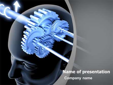 Mechanisms Of Brain Presentation Template, Master Slide