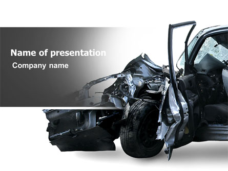 Accident Presentation Template, Master Slide