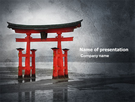 Ancient Japan Presentation Template, Master Slide