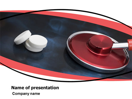 Medical Diagnosis Presentation Template, Master Slide