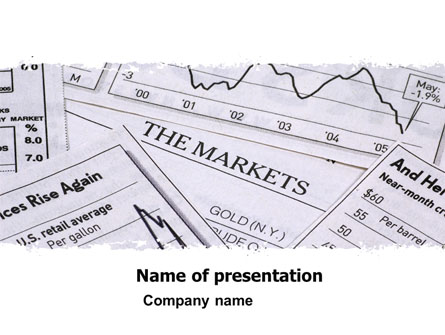 Market Overview Presentation Template, Master Slide