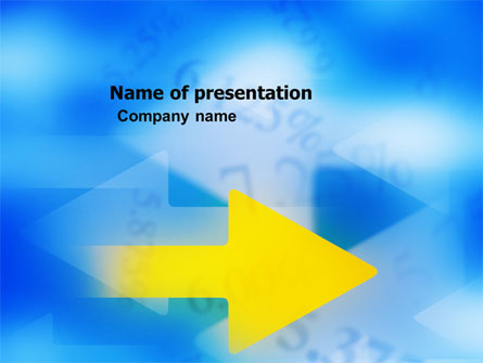 Economic Fluctuations Presentation Template, Master Slide