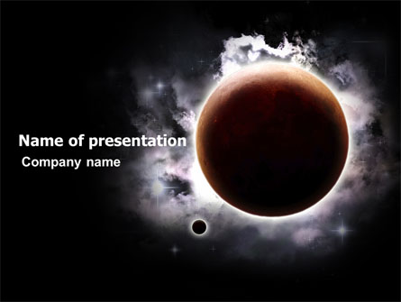 Planetary Science Presentation Template, Master Slide