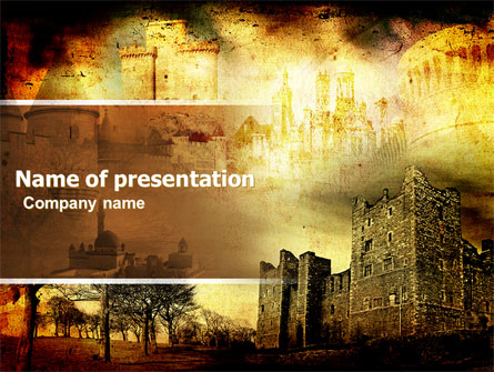 Castles And Fortress Presentation Template, Master Slide