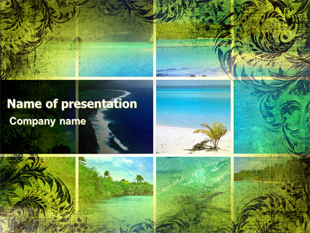 Exotic Islands Presentation Template, Master Slide