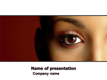 Make-Up Presentation Template, Master Slide