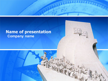 Monument to Discoveries Presentation Template, Master Slide