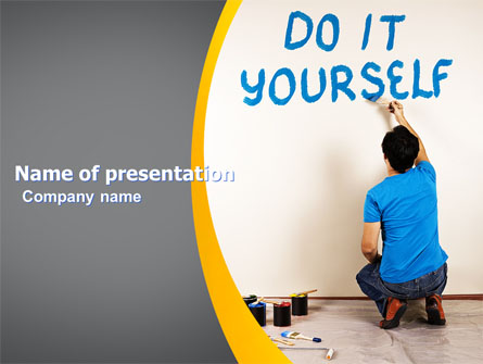 Do It Yourself Presentation Template, Master Slide
