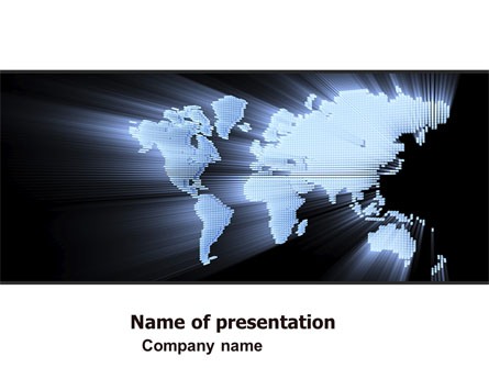 Transnational Corporation Presentation Template, Master Slide