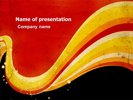 Gramophone Record Presentation Template, Master Slide