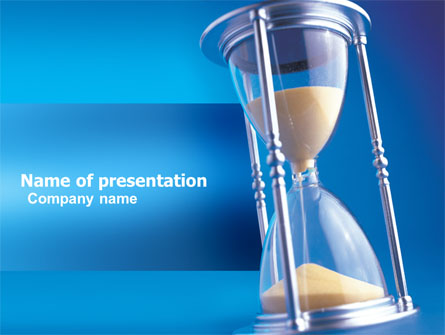 Hourglass Presentation Template, Master Slide