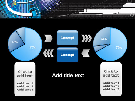 Abstract Computer Design Presentation Template for PowerPoint and ...