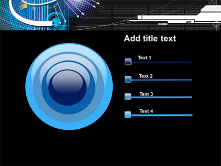 Abstract Computer Design Presentation Template for PowerPoint and ...