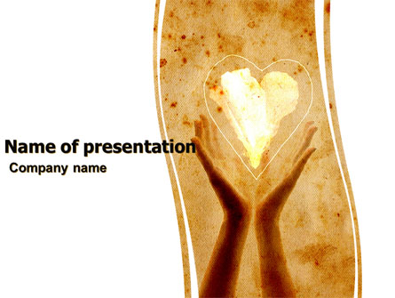 Sharing Love Presentation Template, Master Slide