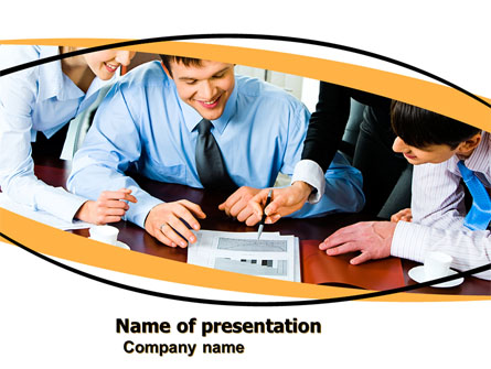 Discussing of These Results Presentation Template, Master Slide