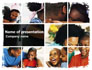 Happy Afro-american Family slide 1