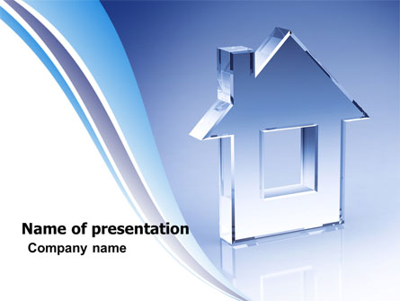 Crystal Home Presentation Template, Master Slide