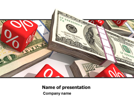 Dollars Investment Presentation Template, Master Slide