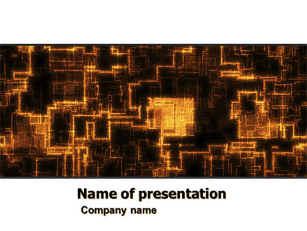 Rust Pattern Presentation Template, Master Slide