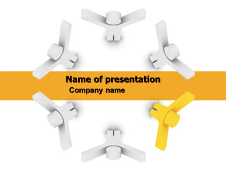 Support Group Presentation Template, Master Slide