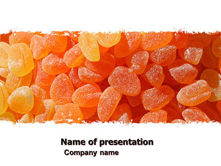 Fruit Jelly Free Presentation Template, Master Slide