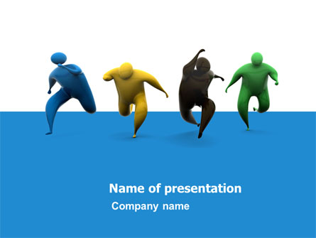 Competitors Presentation Template, Master Slide