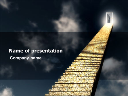 Stairway To Heaven Presentation Template, Master Slide
