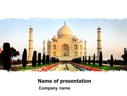 Taj Mahal Presentation Template, Master Slide