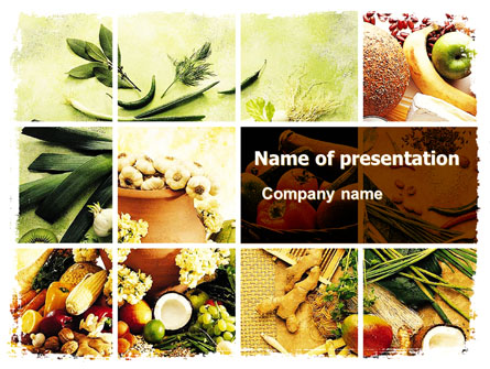 Gifts of Nature Presentation Template, Master Slide