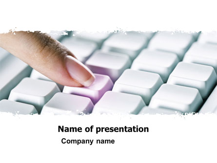 One Key Presentation Template, Master Slide