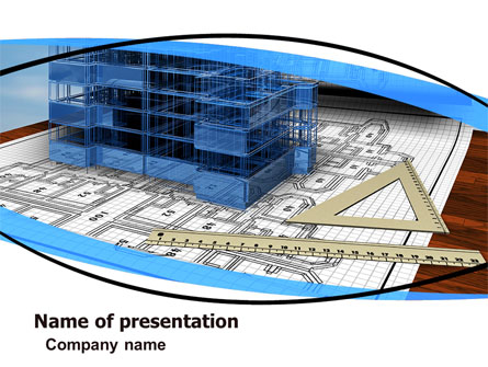 Office Building Planning Presentation Template, Master Slide