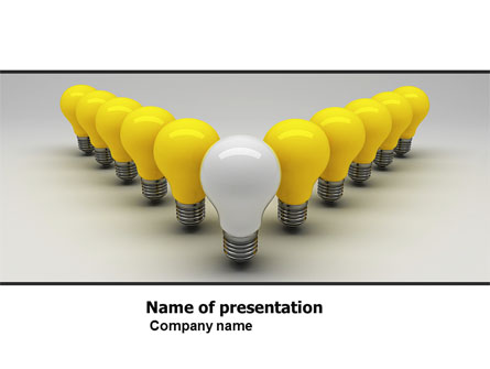 Stand Out Presentation Template, Master Slide