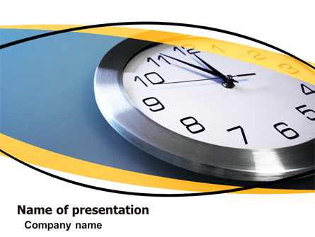 Timeline Presentation Template, Master Slide