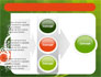 Green Background With White Vegetative Decor slide 11