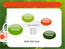 Green Background With White Vegetative Decor slide 16