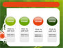 Green Background With White Vegetative Decor slide 5
