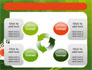Green Background With White Vegetative Decor slide 9