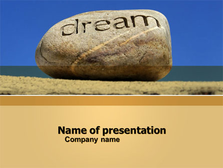 Dream Presentation Template, Master Slide