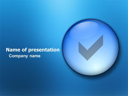 Tick Presentation Template, Master Slide