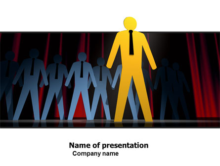 Business Young Professionals Presentation Template, Master Slide